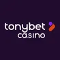 Logo image for Tonybet tonybet white logo