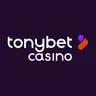 Logo image for Tonybet tonybet white logo
